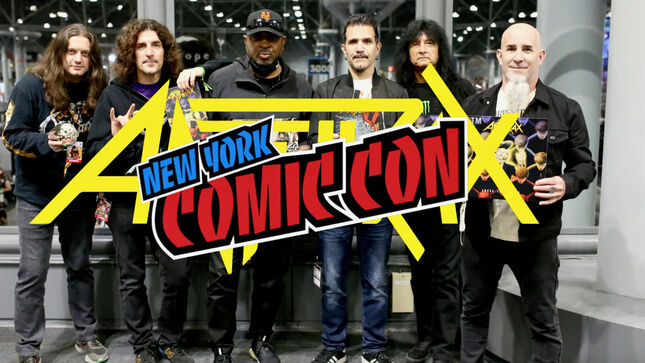 ANTHRAX And CHUCK D Brought The Noise To New York Comic Con; Video