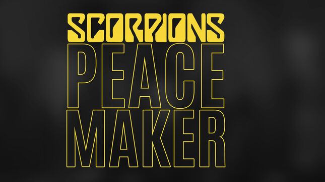 SCORPIONS - Cover Artwork Unveiled For Upcoming "Peacemaker" Single