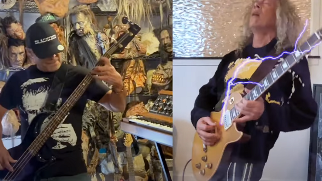 METALLICA's KIRK HAMMETT And ROBERT TRUJILLO Celebrate Halloween With Cover Of EDGAR WINTER GROUP's "Frankenstein"