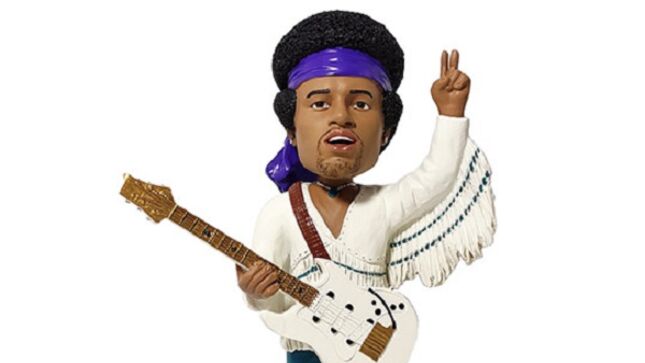 Bobblehead Boss Unveils Four New JIMI HENDRIX Collectibles