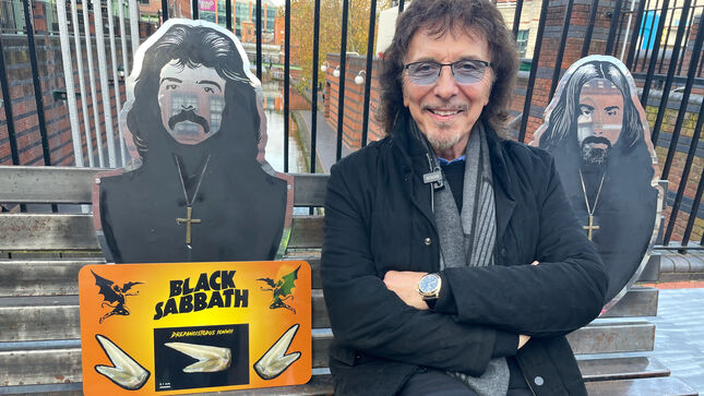 BLACK SABBATH Legend TONY IOMMI Comes Face-To-Face With His 469-Year Old Fossil; Photos, Video