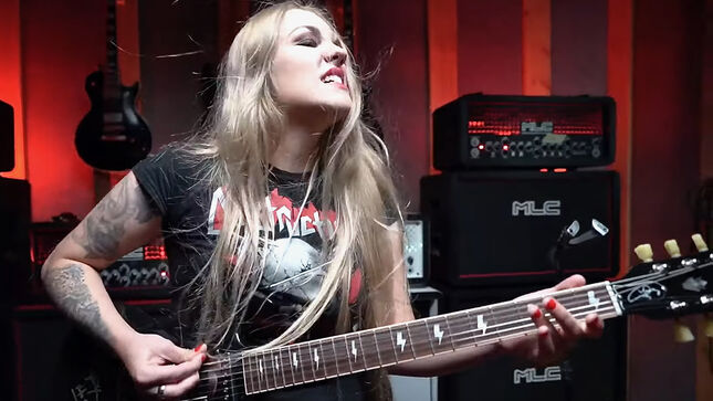 NERVOSA Release Guitar Playthrough Video For "Genocidal Command"