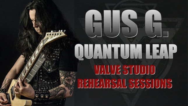 GUS G. Shares "Quantum Leap" Video From Valve Studio Rehearsal Sessions