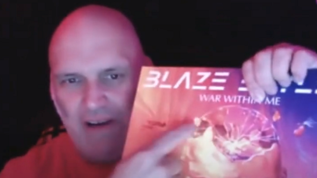BLAZE BAYLEY Talks Creative Process For War Within Me, Reveals Cover Artwork Easter Eggs