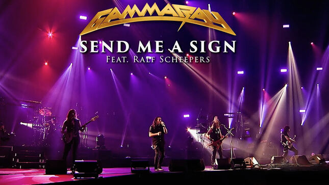 GAMMA RAY Release Official Live Video For "Send Me A Sign" Feat. RALF SCHEEPERS