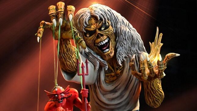 IRON MAIDEN - KnuckleBonz Limited Edition The Number Of The Beast 3D Vinyl Statue Unveiled