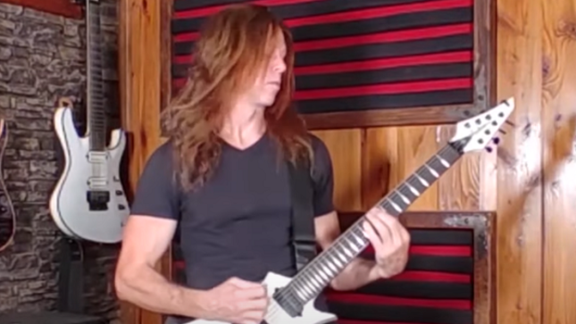 ACT OF DEFIANCE / Ex-MEGADETH Guitarist CHRIS BRODERICK Performs IN FLAMES Songs "Pinball Map" And "Everything's Gone" (Video)