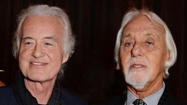 JIMMY PAGE Pays Tribute To Late LED ZEPPELIN Manager RICHARD COLE - "He Was There For The First And Last Concerts Of The Band"