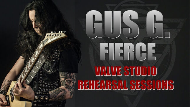 GUS G. Shares "Fierce" Video From Valve Studio Rehearsal Sessions