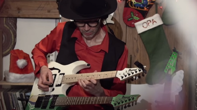 PAUL GILBERT Shares "Three Strings For Christmas" Live Jam Lyric Video