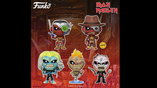 IRON MAIDEN - New Eddie Funko Pops! Available For Pre-Order