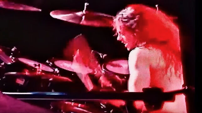 NICK MENZA - Late MEGADETH Drummer Performs "These Boots Are Made For Walkin'" In Rare Live Video