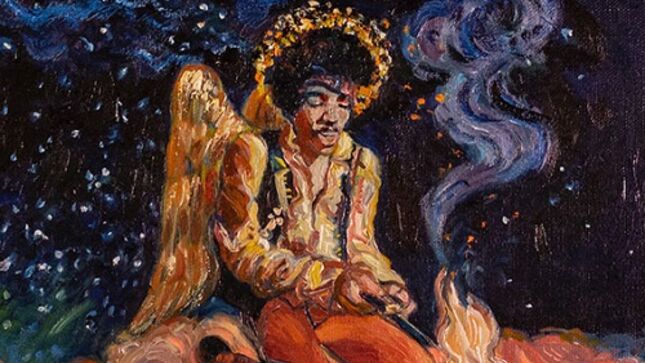 JONI MITCHELL To Donate Artist Proof Print Of Her JIMI HENDRIX Painting To MusiCares Auction