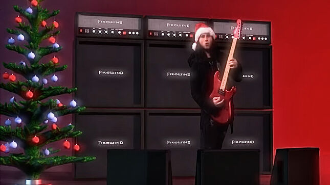 FIREWIND Guitarist GUS G. - "Wishing You A Merry Christmas!"; Video