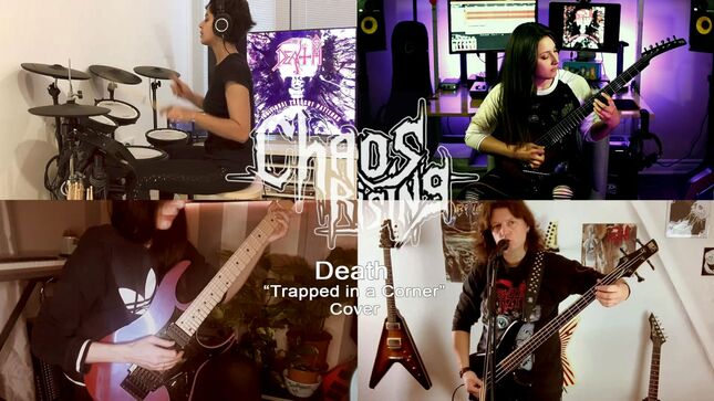 CHAOS RISING Cover DEATH Classic “Trapped In A Corner”