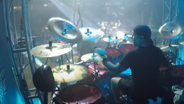 SHADOWS FALL Drummer JASON BITTNER Shares "Fire From The Sky" Drum Cam Video From December 2021 Reunion Show