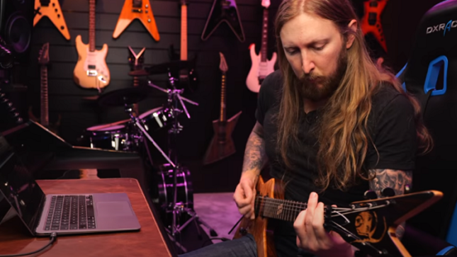 THE HAUNTED Guitarist OLA ENGLUND Learns How To Play PANTERA's "Becoming"