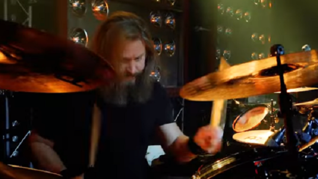 Former CHILDREN OF BODOM Members Share JASKA RAATIKAINEN Drum Cam Footage From 2018 Helsinki Show