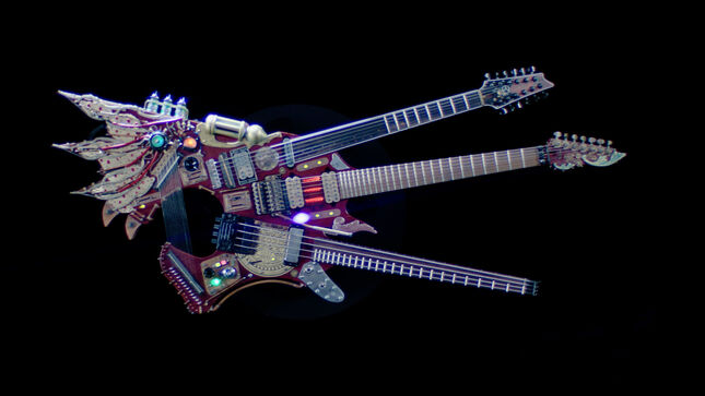 STEVE VAI And Ibanez Reveal "The Hydra"; Video Captures The Mythical Aura Of This One-Of-A-Kind Instrument