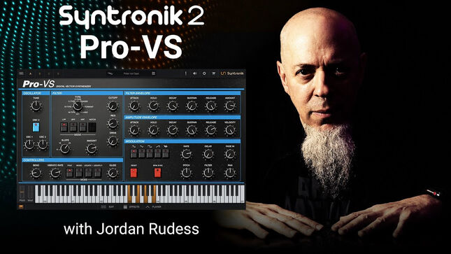 DREAM THEATER Keyboardist JORDAN RUDESS Demos Syntronik 2 Pro-VS; Video
