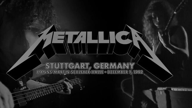 METALLICA - Watch "Live In Stuttgart December 1, 1992" In The Black Box This Saturday