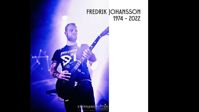 Former DARK TRANQUILLITY Guitarist FREDRIK JOHANSSON Passes Away Following Cancer Battle