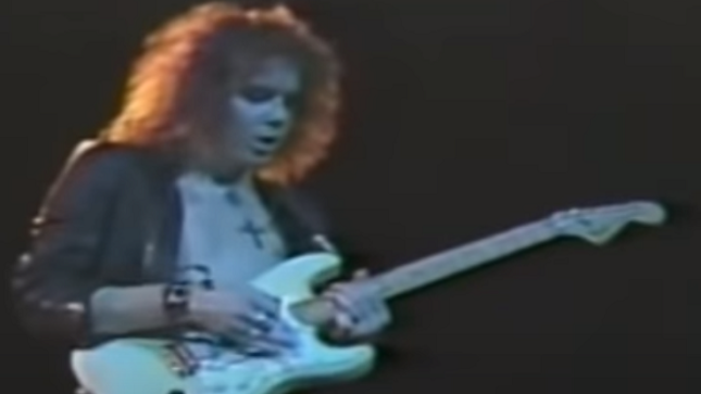 YNGWIE MALMSTEEN Shares Video Of ALCATRAZZ Live In Japan 1984 