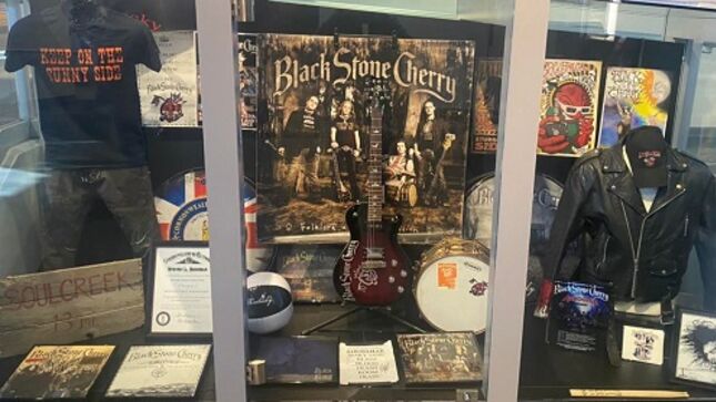 BLACK STONE CHERRY Exhibit On Display At Kentucky Music Hall Of Fame & Museum