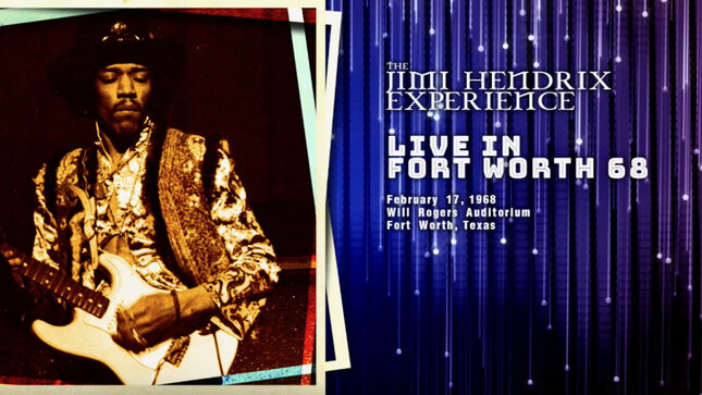 THE JIMI HENDRIX EXPERIENCE Live In Fort Worth '68; Audio Of Full Show Streaming