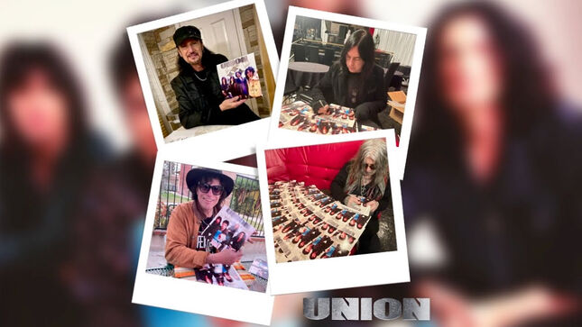 UNION - Details Revealed For Limited Vinyl Reissues Of Self-Titled And The Blue Room Albums; Unboxing / Signing Video Posted