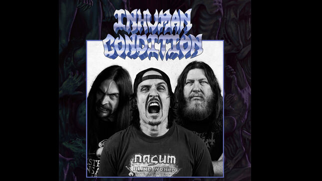 INHUMAN CONDITION Feat. Former MASSACRE Members Reveal “Recycled Hate” Single
