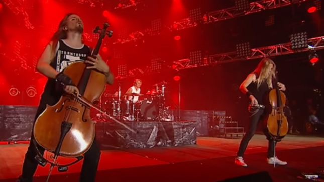 APOCALYPTICA Share "Reign Of Fear" Performance From Graspop Metal Meeting 2016