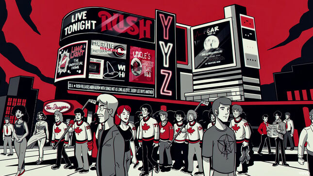 RUSH Release Official "YYZ" Music Video From Upcoming Moving Pictures 40th Anniversary Release