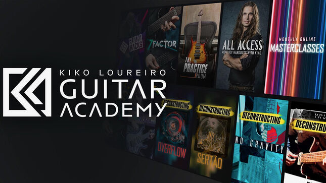 MEGADETH Guitarist KIKO LOUREIRO Opens "Kiko Loureiro Guitar Academy"; Video