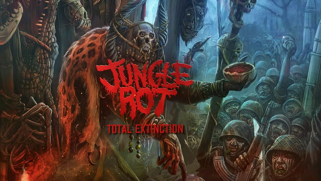 JUNGLE ROT To Release A Call To Arms Album In May; "Total Extinction" Visualizer Posted; US Tour With INTERNAL BLEEDING Announced