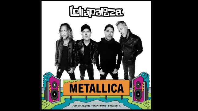 METALLICA To Headline Lollapalooza 2022