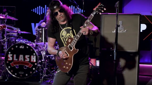 SLASH FEATURING MYLES KENNEDY & THE CONSPIRATORS Perform "Fill My World" Live At SiriusXM; Video