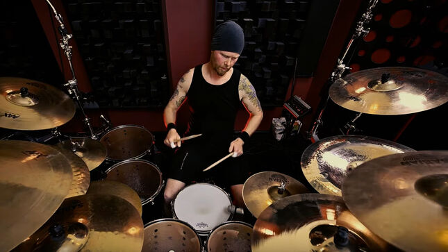 ZERO HOUR Release "Stigmata" Drum Playthrough Video