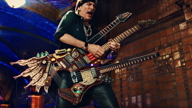 STEVE VAI Premiers Official Music Video For "Teeth Of The Hydra"