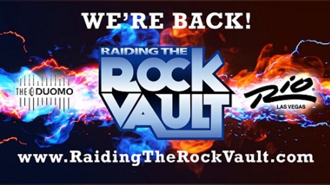 RAIDING THE ROCK VAULT Featuring BLAS ELIAS, TODD KERNS, DOUG ALDRICH, And Many More Announces Its Return