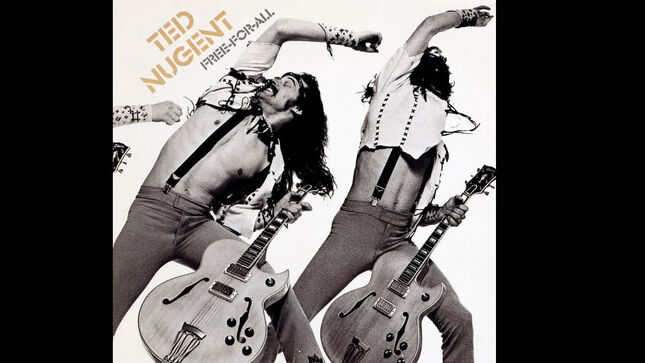 MEAT LOAF Was Only Paid $1000 For His Lead Vocals On TED NUGENT's Platinum Selling Free-For-All Album