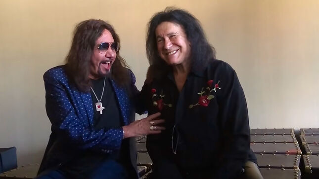 GENE SIMMONS Invites ACE FREHLEY To Join KISS For Encores On Upcoming Tour Dates; "The Fans Would Love It"