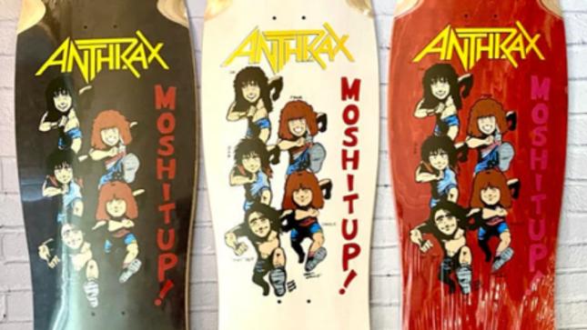 ANTHRAX Brand-X-Toxic Skateboards Available For Pre-Order