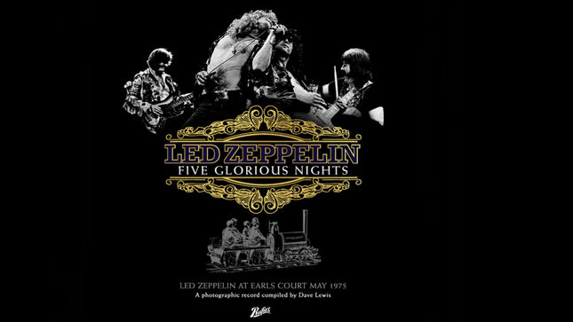 LED ZEPPELIN - Five Glorious Nights Photo Book To Be Re-Released In New Expanded Editions