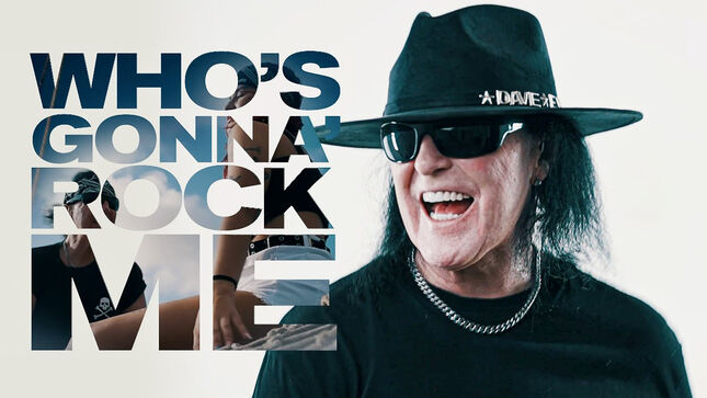 DAVE EVANS - Original AC/DC Singer Releases "Who's Gonna Rock Me?" Music Video