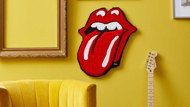 THE ROLLING STONES Partner With LEGO For Tongue Logo Set 