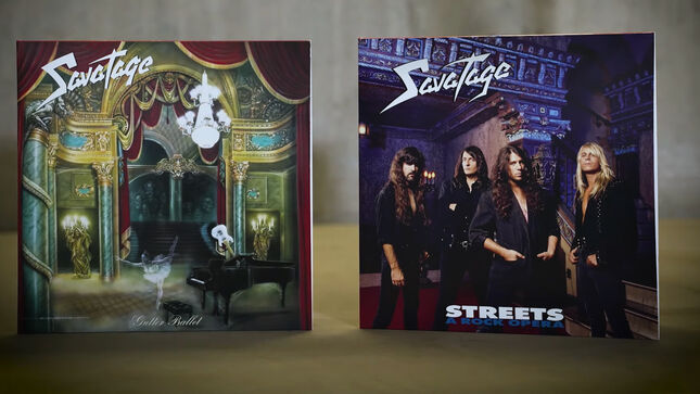 SAVATAGE - LP Reissues Of Gutter Ballet, Streets - A Rock Opera Hit The Top 10 On German Charts