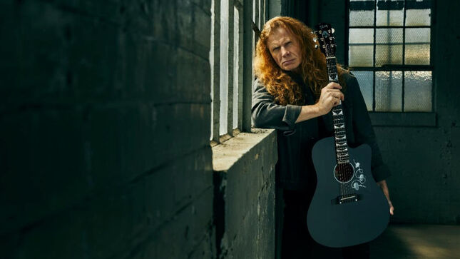 MEGADETH Leader Teams With Gibson For First Acoustic Guitar In The DAVE MUSTAINE Collection