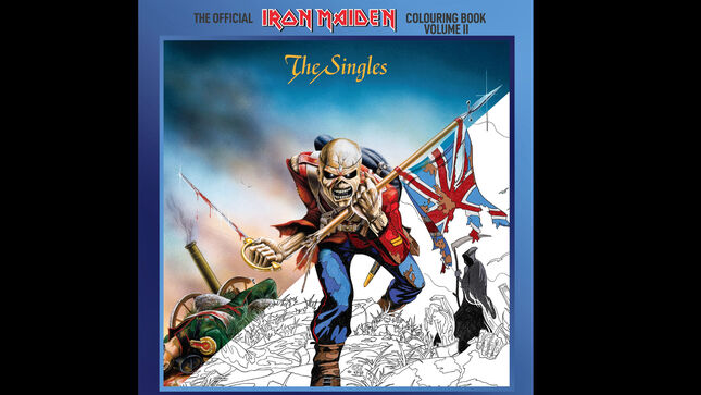 The Official IRON MAIDEN Colouring Book Volume II: The Singles Available In June; Pre-Order Now