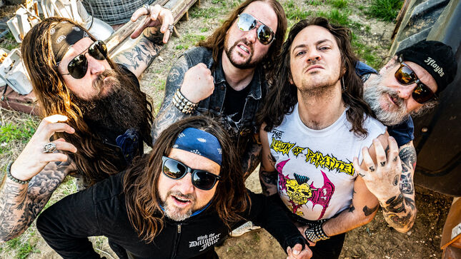 MUNICIPAL WASTE Reveal Face-Melting Dystopian Horror Flick For New Single "Electrified Brain"